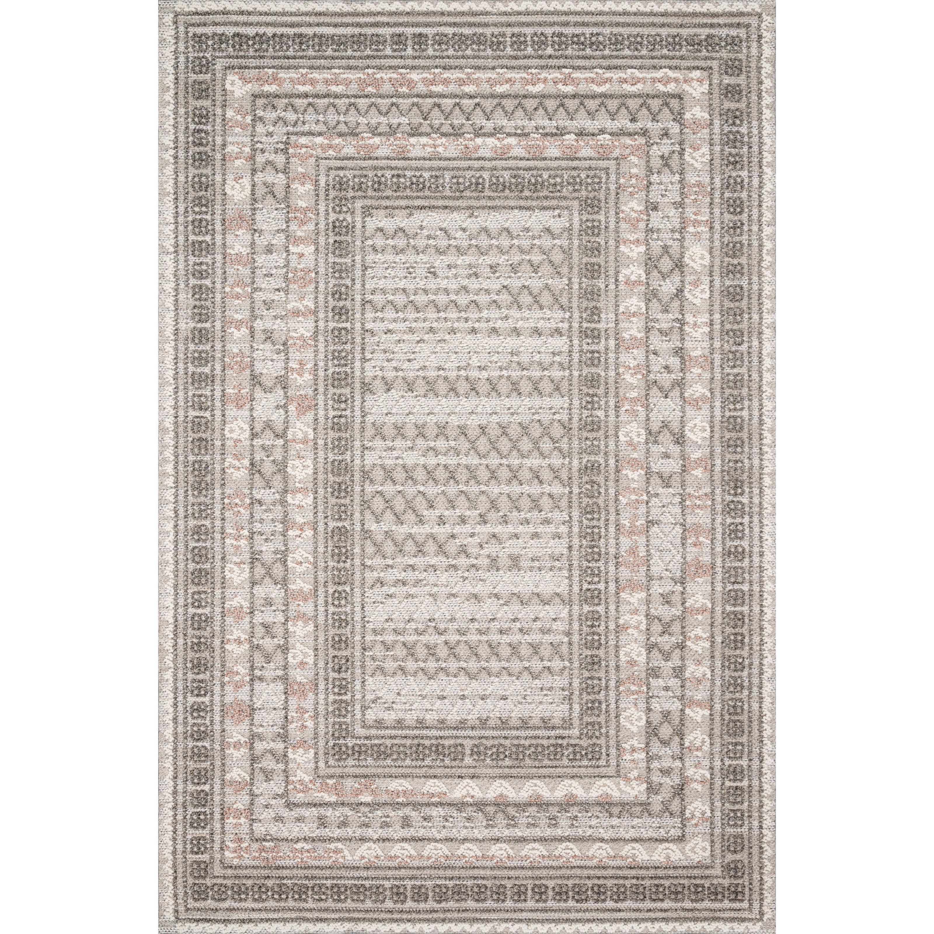 Loloi Rugs Cole 2'7" x 12'0" Grey / Multi Rug