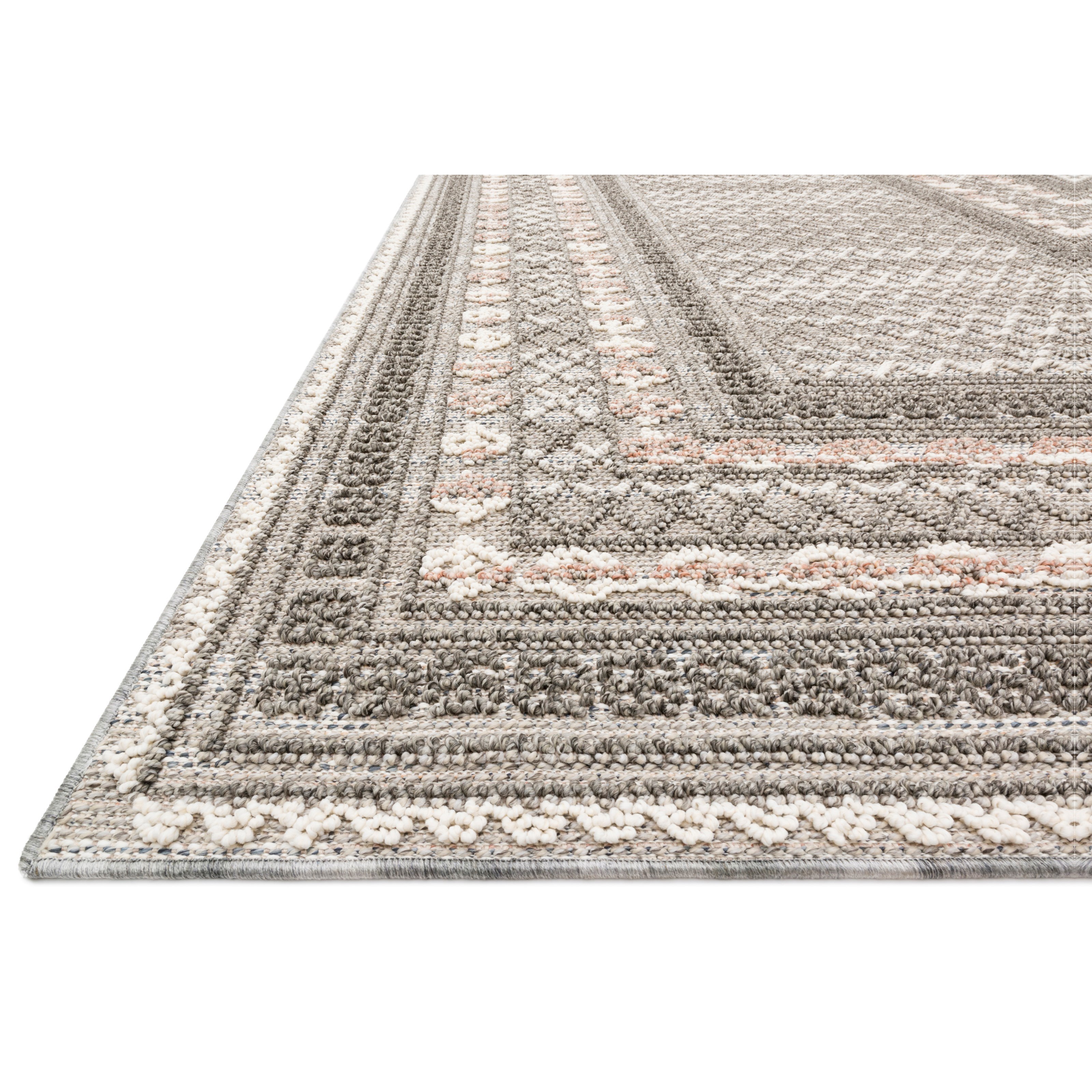 Loloi Rugs Cole 2'7" x 12'0" Grey / Multi Rug