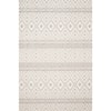 Loloi Rugs Cole 1'6" x 1'6"  Silver / Ivory Rug