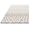 Loloi Rugs Cole 5'0" x 7'6" Silver / Ivory Rug