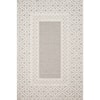 Loloi Rugs Cole 1'6" x 1'6"  Grey / Ivory Rug