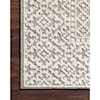 Loloi Rugs Cole 1'6" x 1'6"  Grey / Ivory Rug