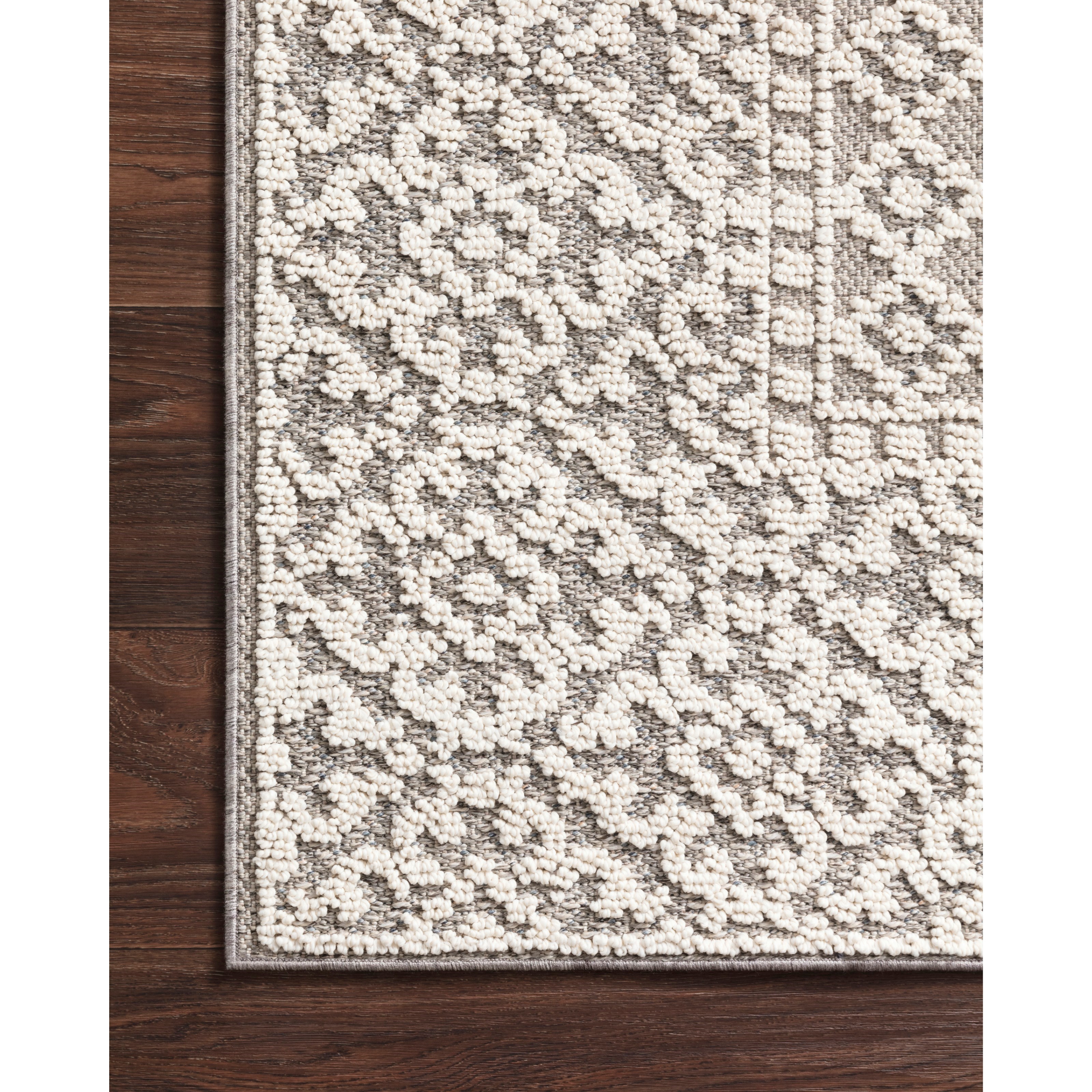 Loloi Rugs Cole 9'6" x 12'8" Grey / Ivory Rug