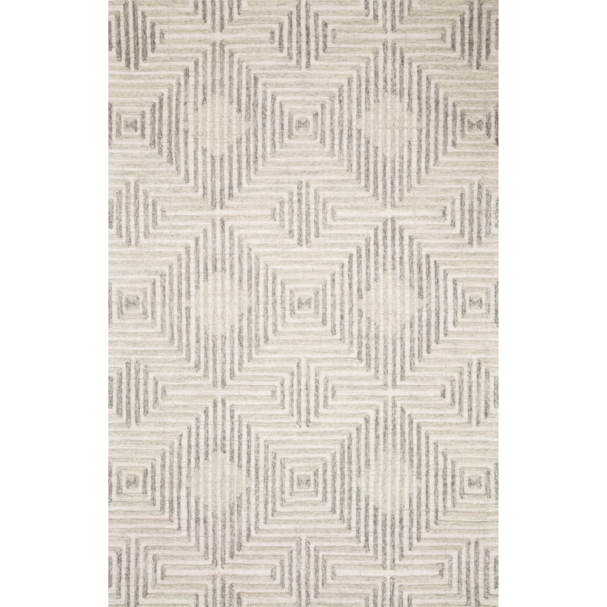 Reeds Rugs Ehren 3'6" x 5'6" Grey / Silver Rug