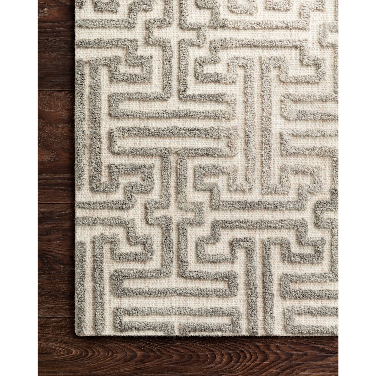 Loloi Rugs Ehren 1'6" x 1'6"  Stone / Sand Rug