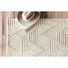 Reeds Rugs Ehren 2'3" x 3'9" Oatmeal / Ivory Rug