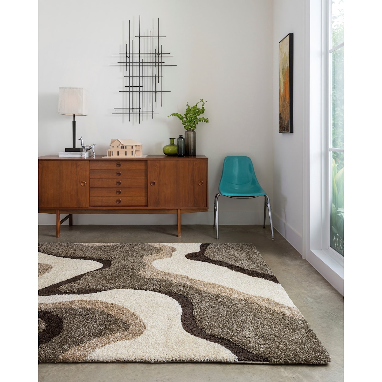 Reeds Rugs Enchant 1'6" x 1'6"  Multi Rug