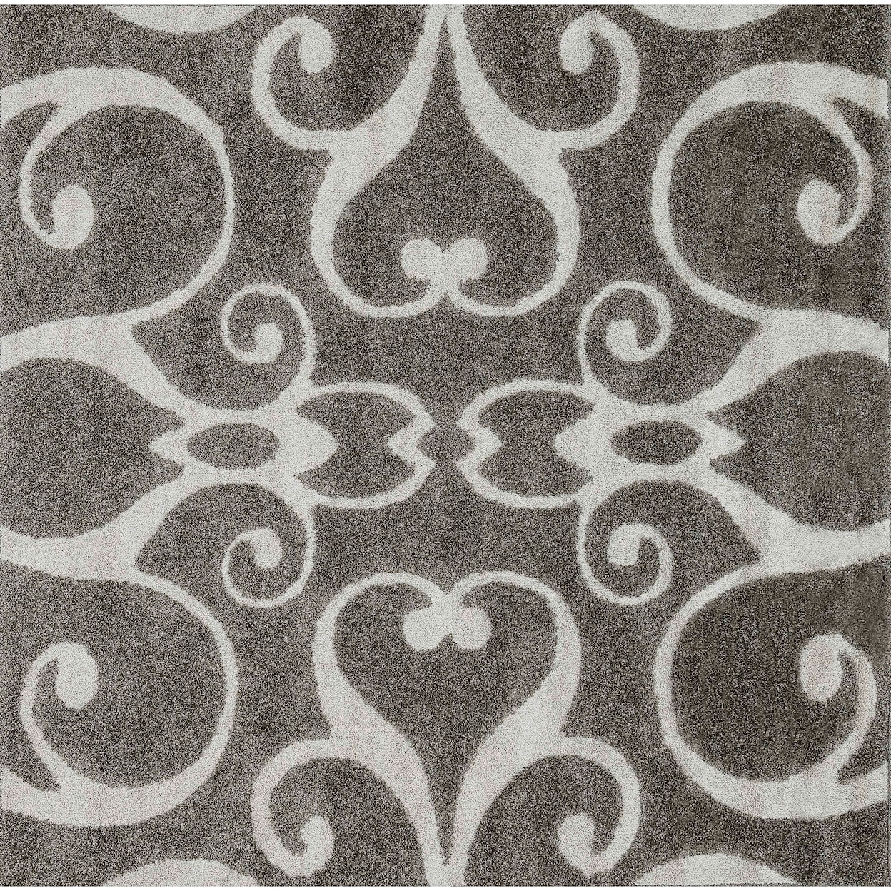 Loloi Rugs Enchant 1'6" x 1'6"  Smoke Rug