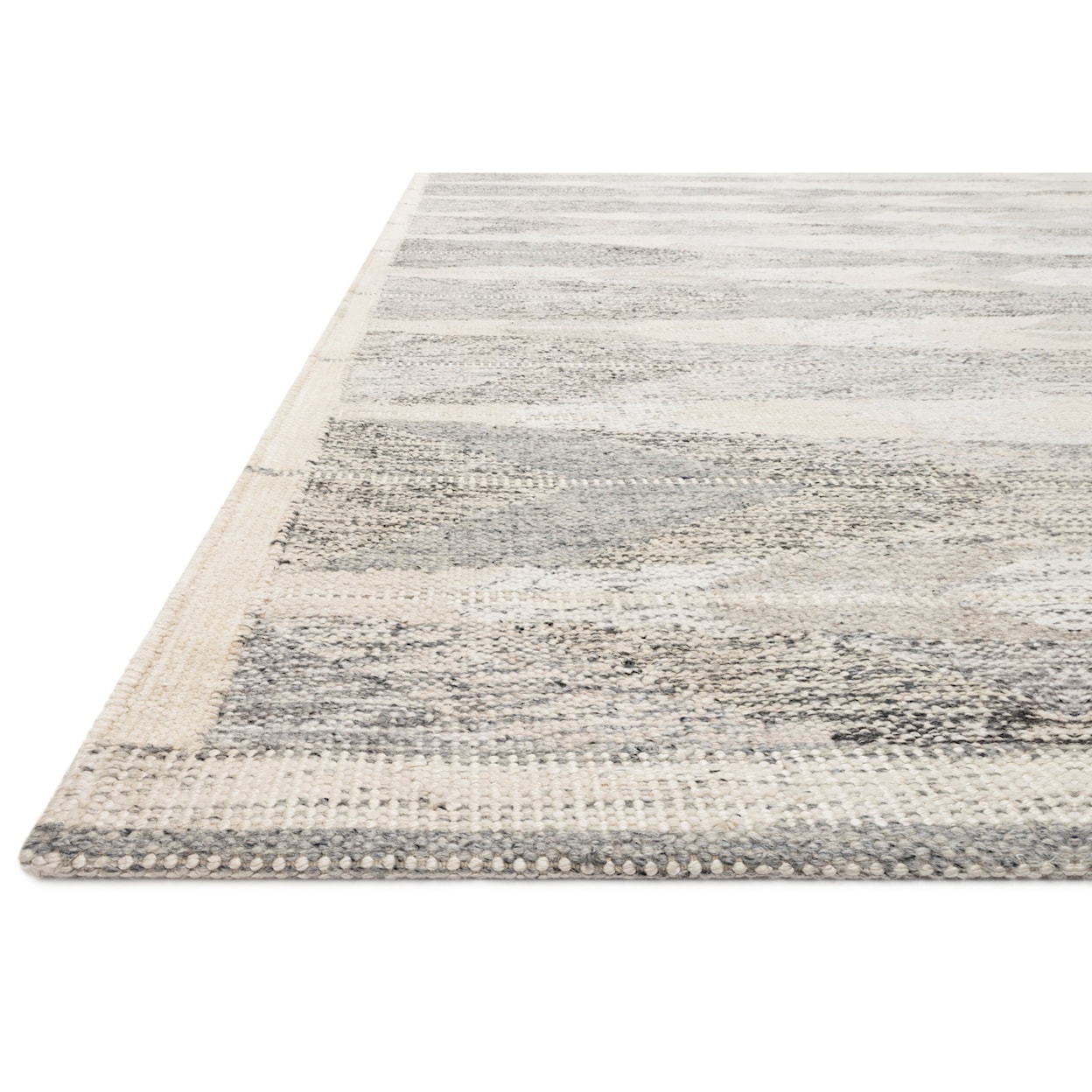 Reeds Rugs Evelina 1'6" x 1'6"  Pewter / Silver Rug