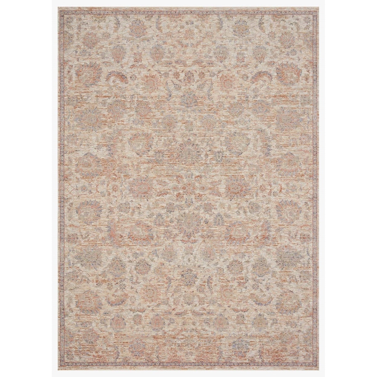 Reeds Rugs Faye 18" x 18"  Beige / Multi Rug