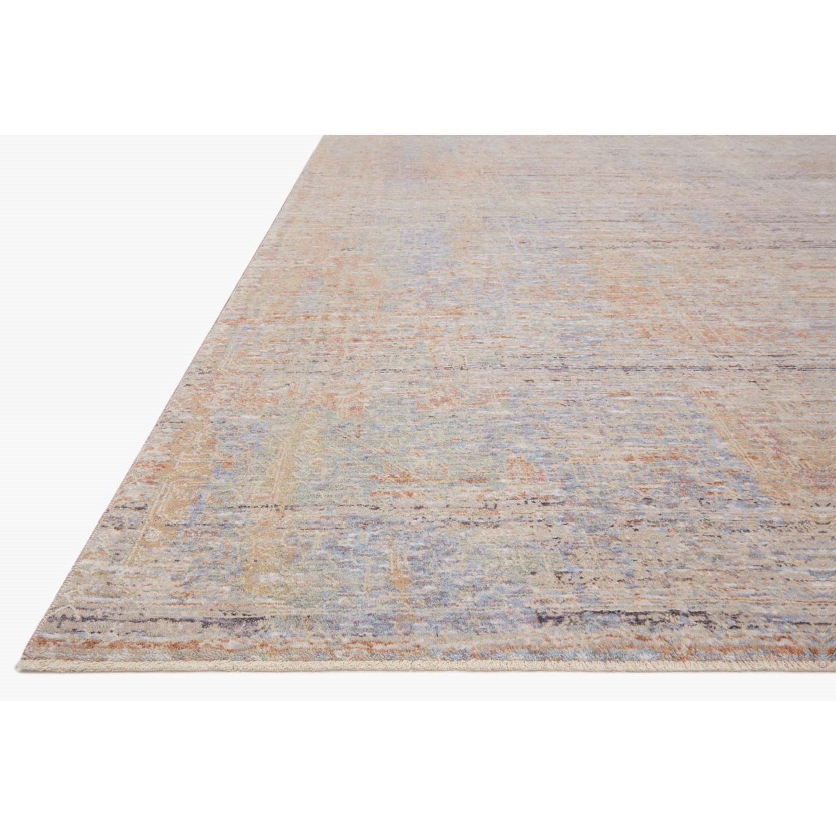 18" x 18"  Santa Fe / Blue Rug