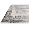 Reeds Rugs Franca 1'6" x 1'6"  Charcoal / Sky Rug