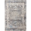 Loloi Rugs Franca 2'7" x 13' Charcoal / Sky Rug