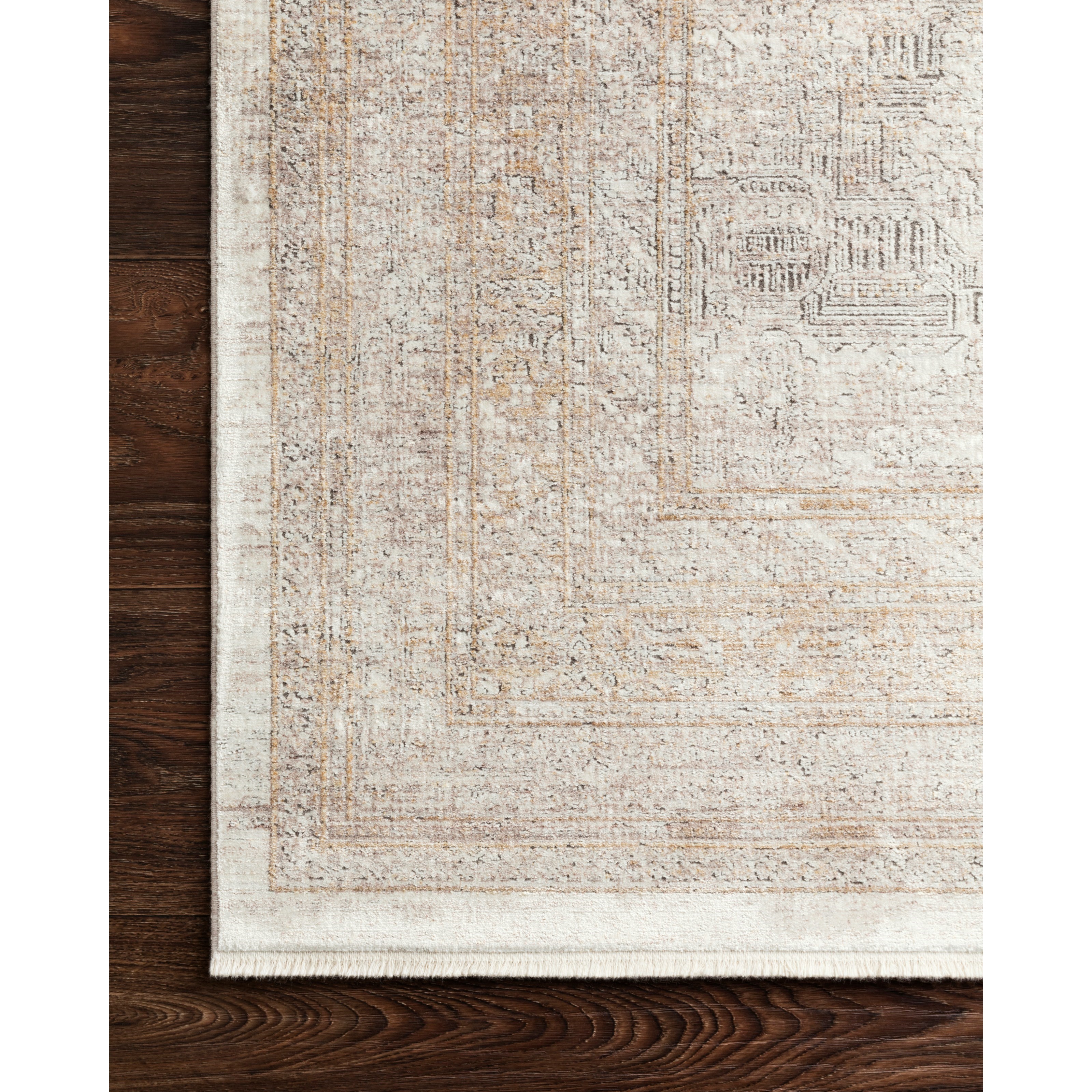 Loloi Rugs Gemma 3'7" x 5' Sand / Ivory Rug