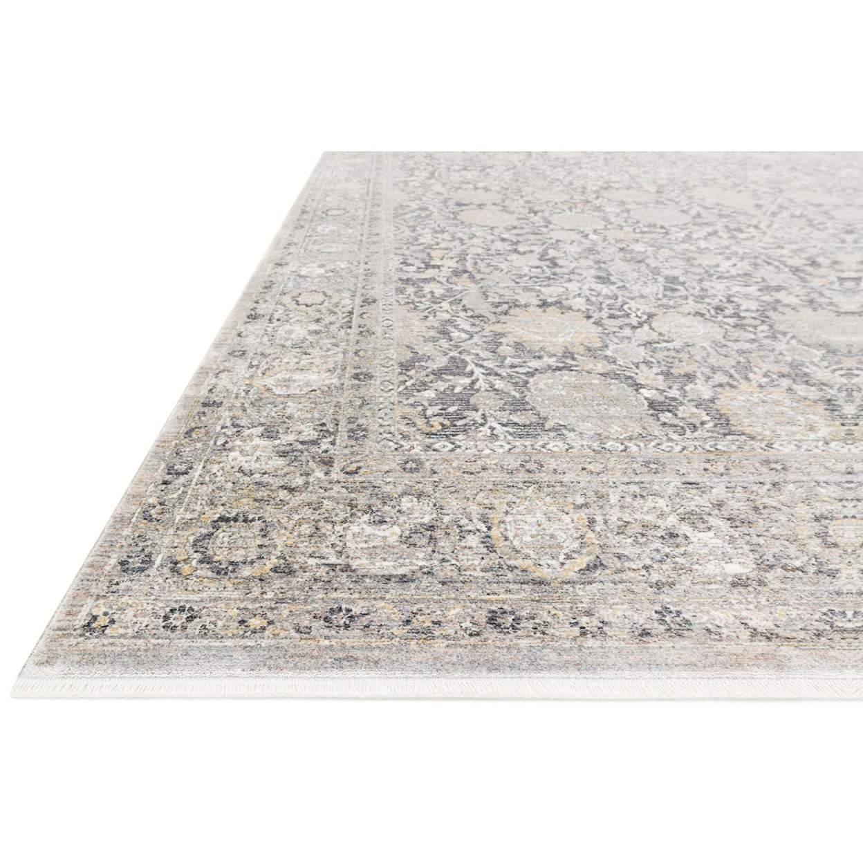 Loloi Rugs Gemma 2'8" x 7'9" Charcoal / Sand Rug