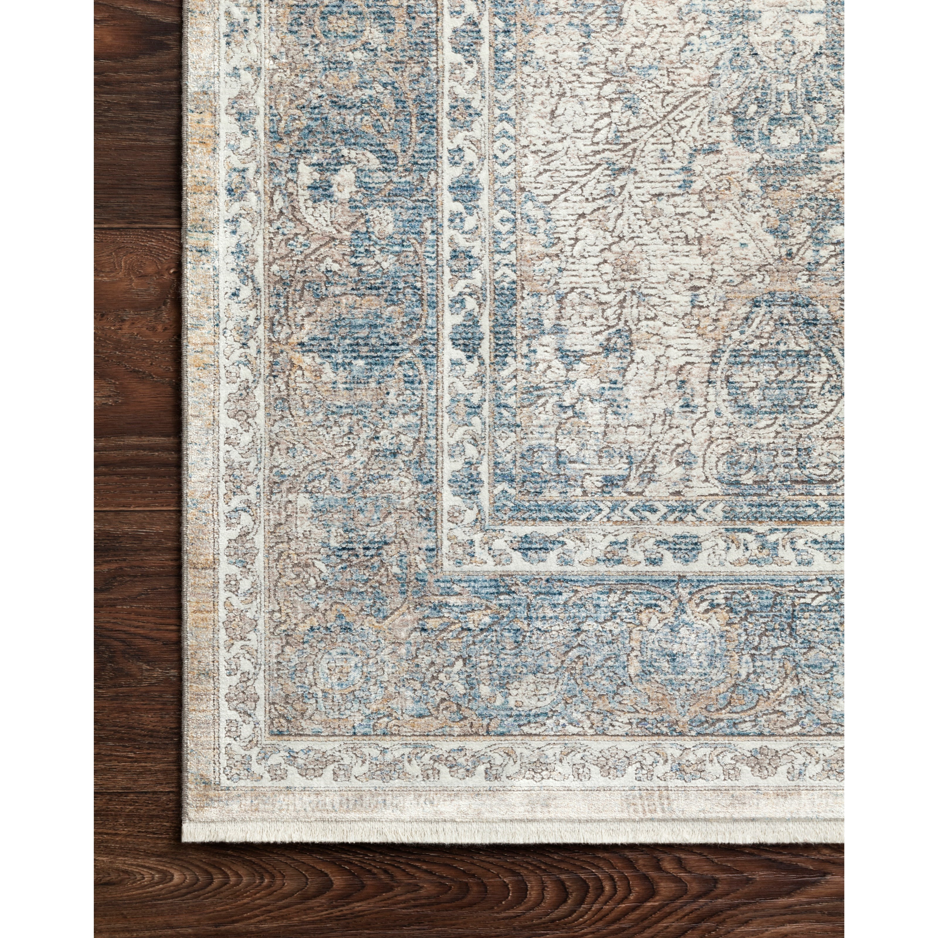 Loloi Rugs Gemma 2'8" x 7'9" Sky / Ivory Rug