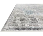 Loloi Rugs Gemma 2'8" x 12' Silver / Blue Rug