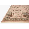 Loloi Rugs Giada 18" x 18"  Blush / Multi Rug