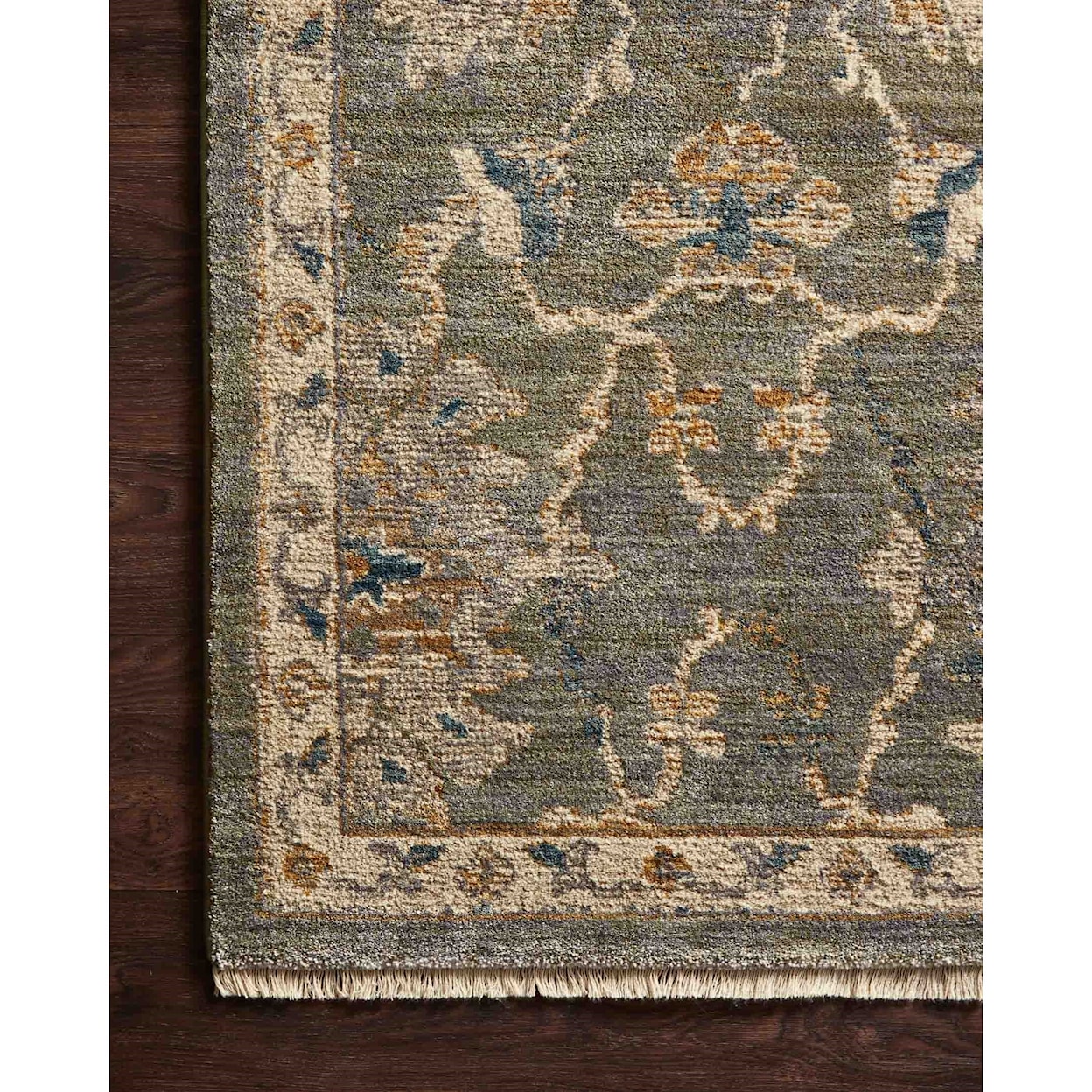 Reeds Rugs Giada 3'2" x 3'2"  Sage / Gold Rug