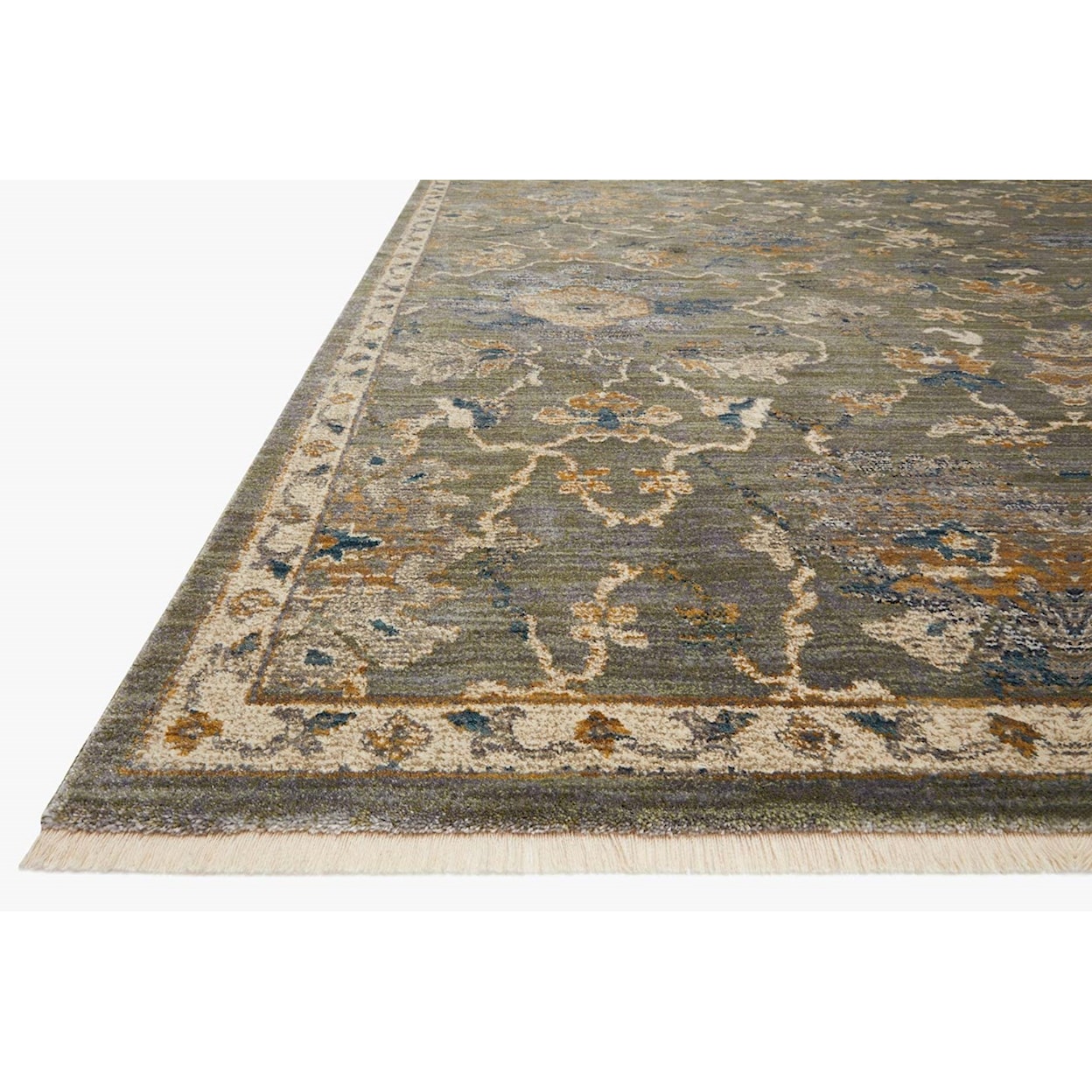 Reeds Rugs Giada 3'7" x 5'7" Sage / Gold Rug