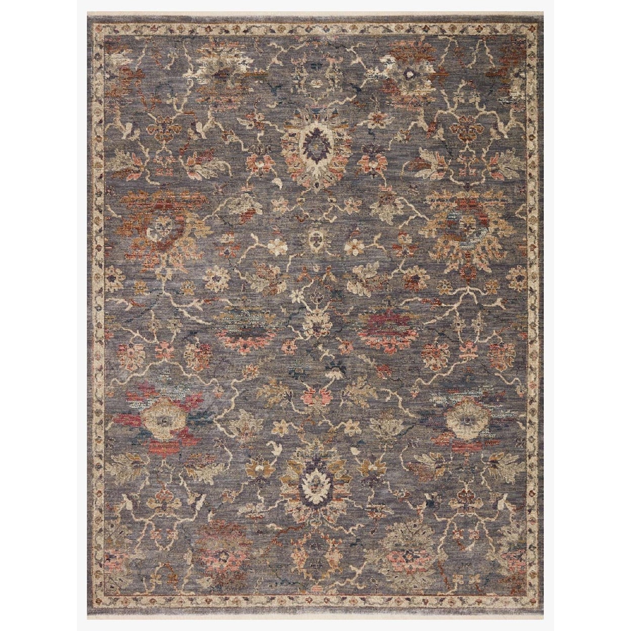 Loloi Rugs Giada 2'7" x 10'0" Silver / Multi Rug