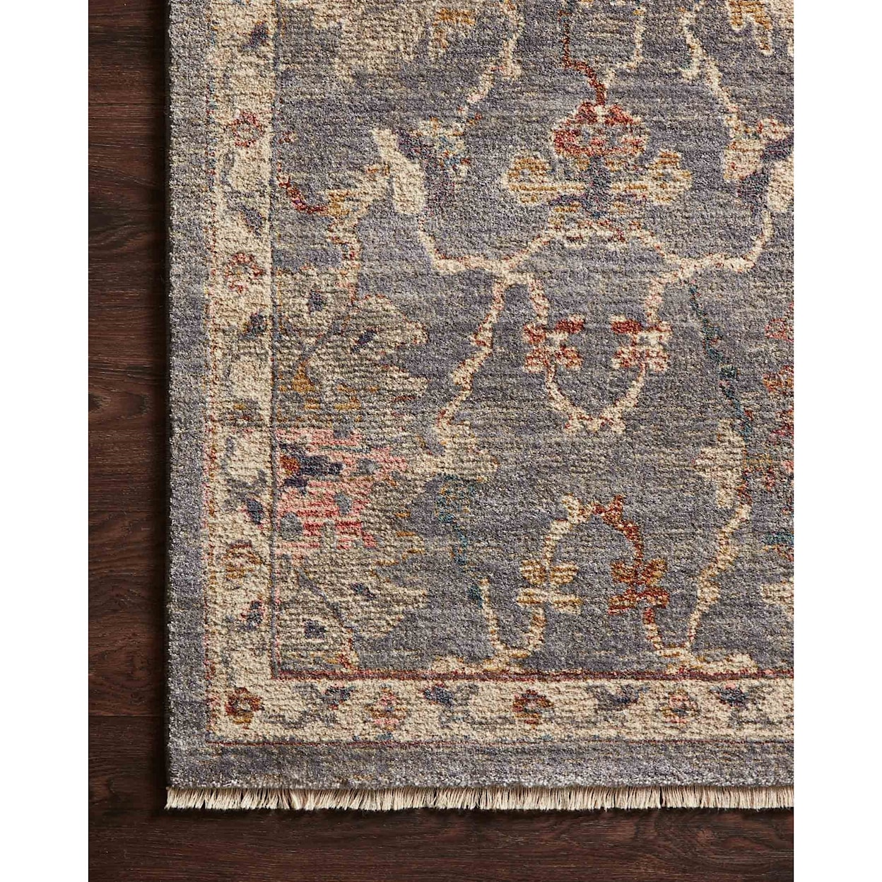 Loloi Rugs Giada 5'0" x 5'0"  Silver / Multi Rug