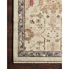 Loloi Rugs Giada 18" x 18"  Ivory / Multi Rug