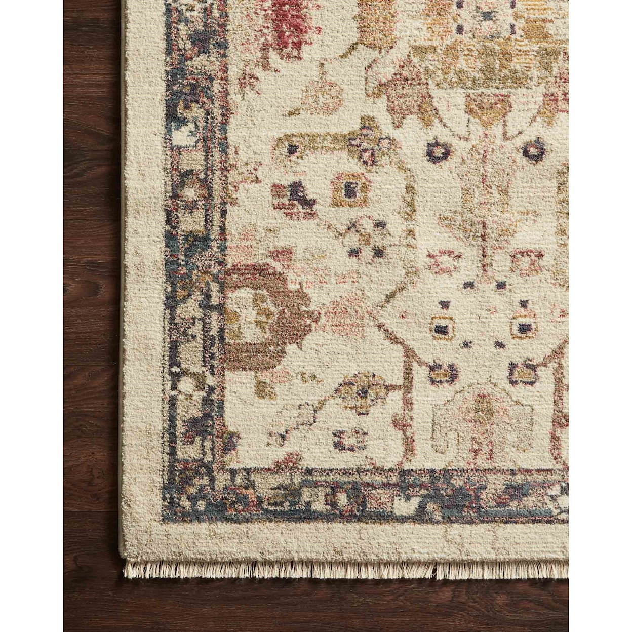 Reeds Rugs Giada 2'7" x 8'0" Ivory / Multi Rug