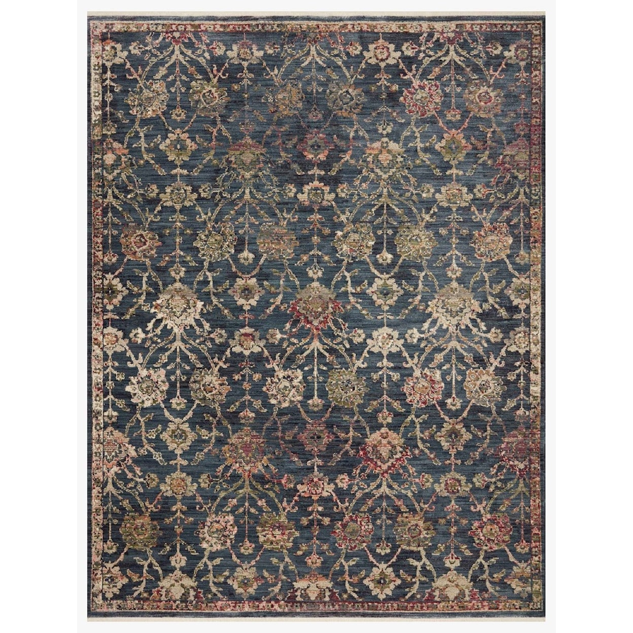 Reeds Rugs Giada 3'2" x 3'2"  Navy / Multi Rug