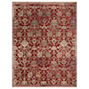 Reeds Rugs Giada 18" x 18"  Red / Multi Rug