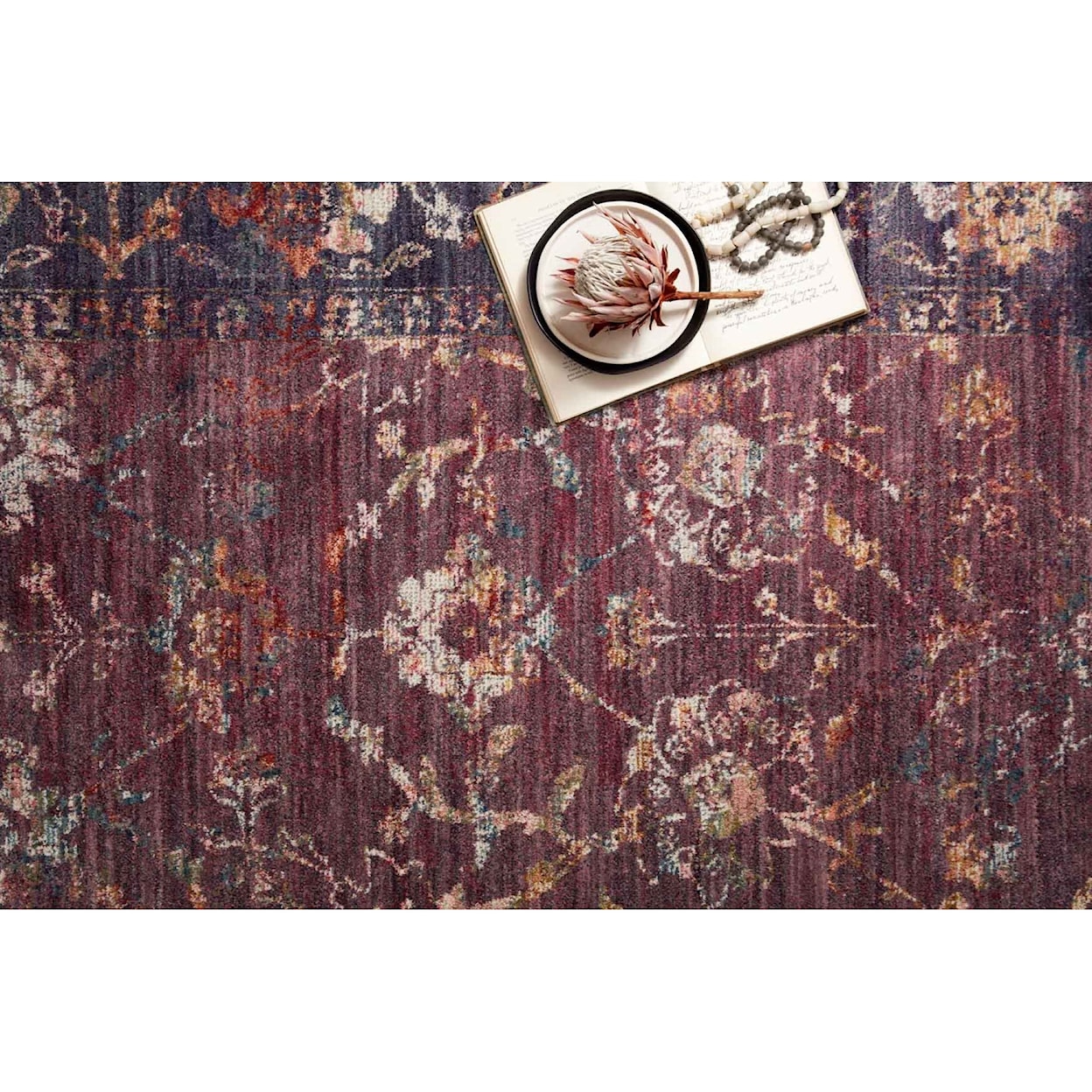 Reeds Rugs Giada 3'2" x 3'2"  Red / Multi Rug