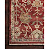 Reeds Rugs Giada 5'0" x 5'0"  Red / Multi Rug