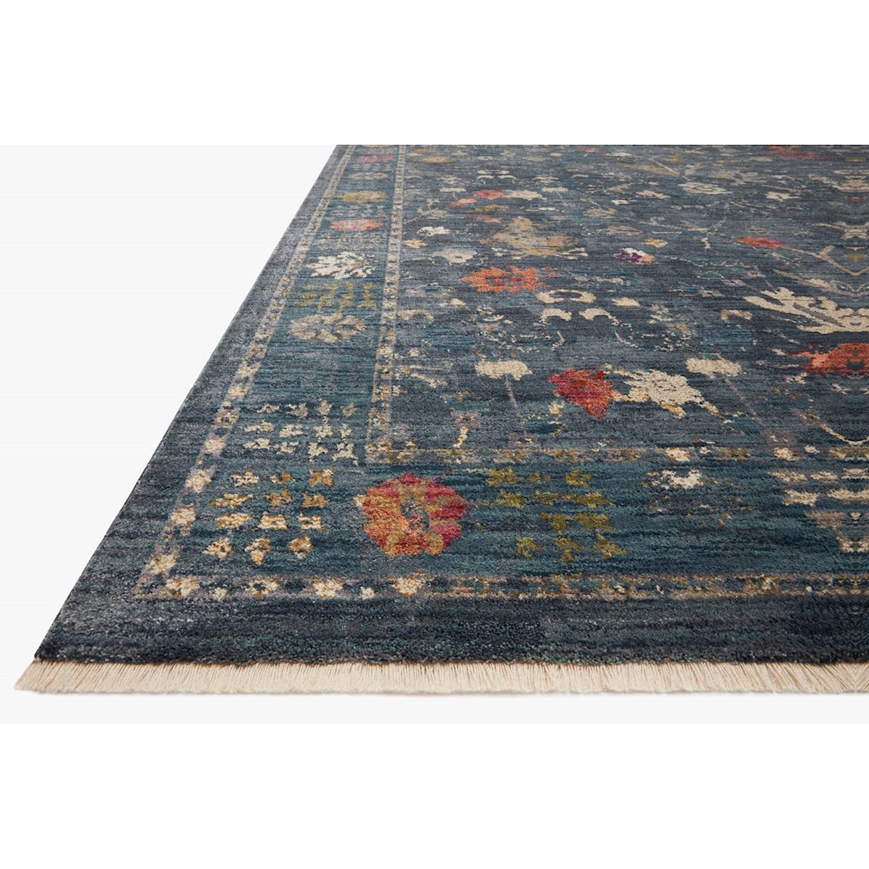 Reeds Rugs Giada 2'7" x 4' Denim / Multi Rug