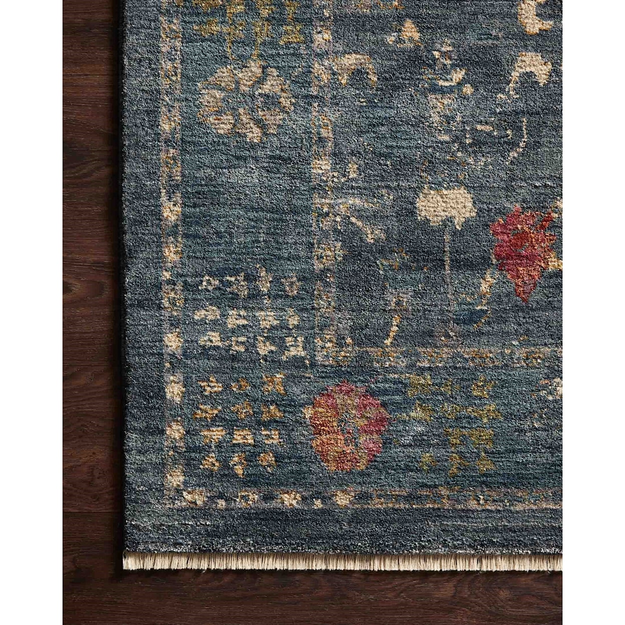 Loloi Rugs Giada 2'7" x 8'0" Denim / Multi Rug