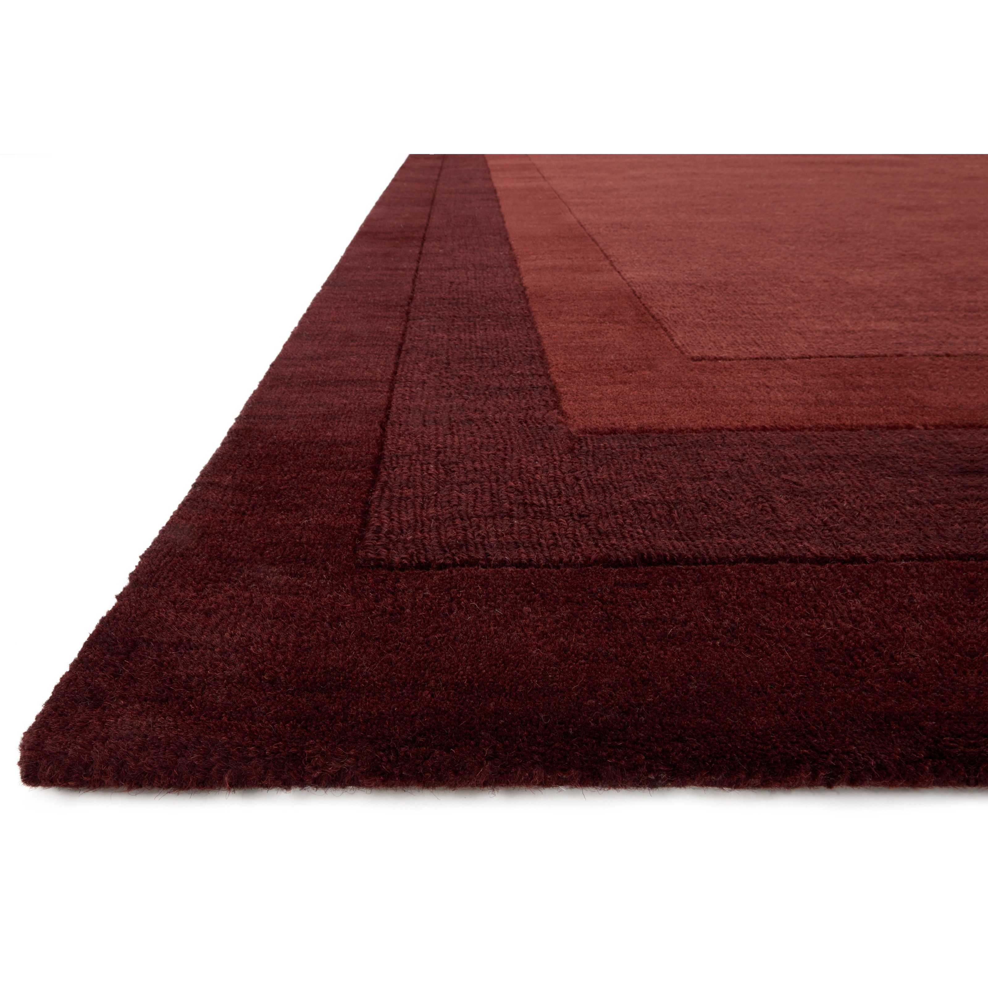 Loloi Rugs Hamilton 1'6" x 1'6"  Red Rug
