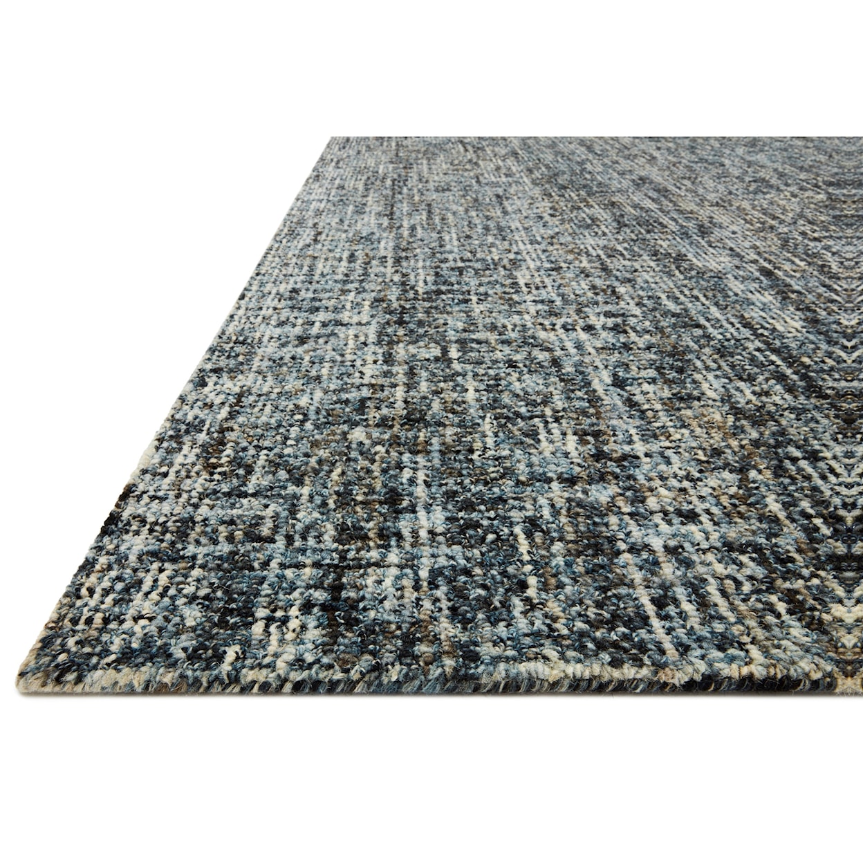 Reeds Rugs Harlow 2'6" x 9'9" Denim / Charcoal Rug