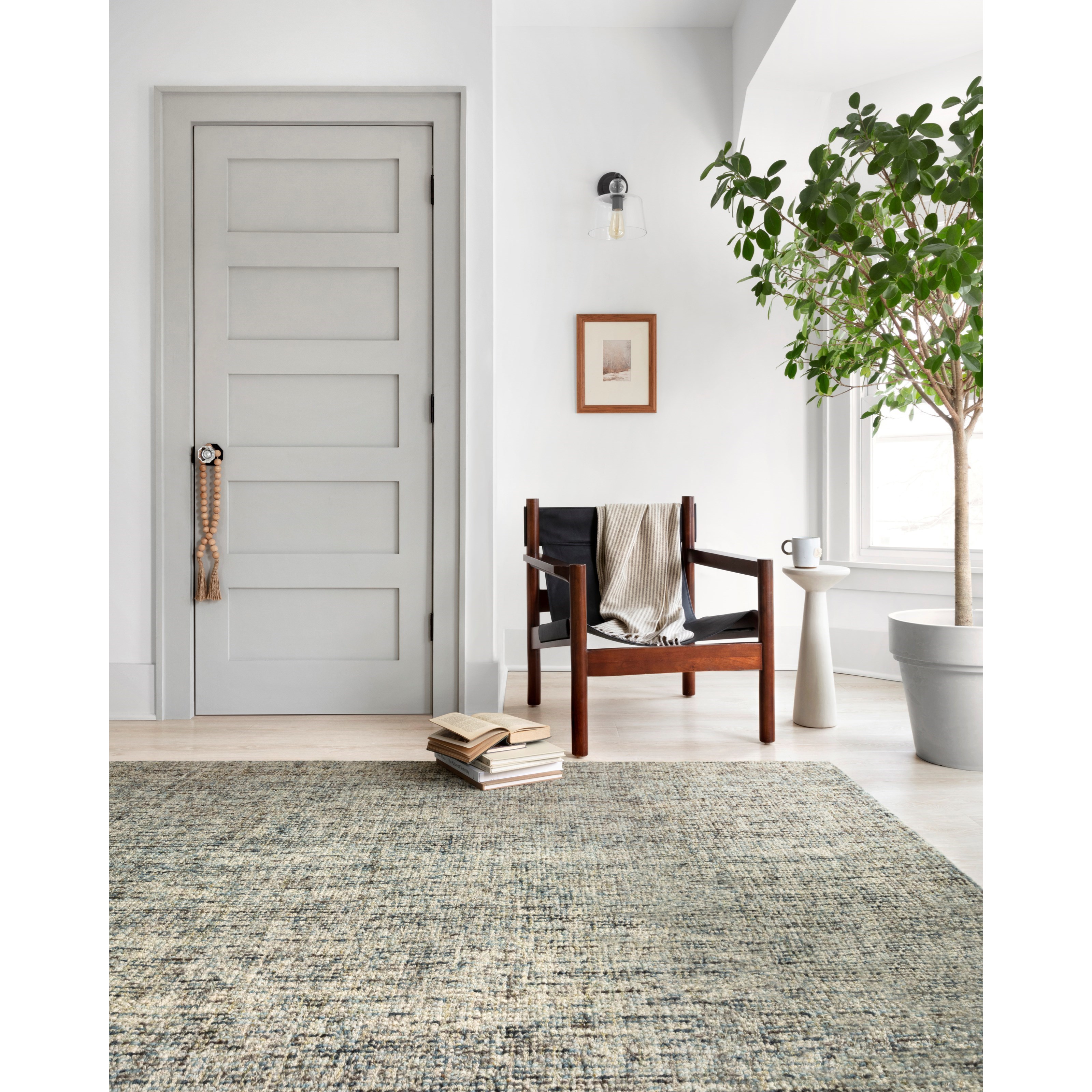 Loloi Rugs Harlow 7'9" x 9'9" Ocean / Sand Rug
