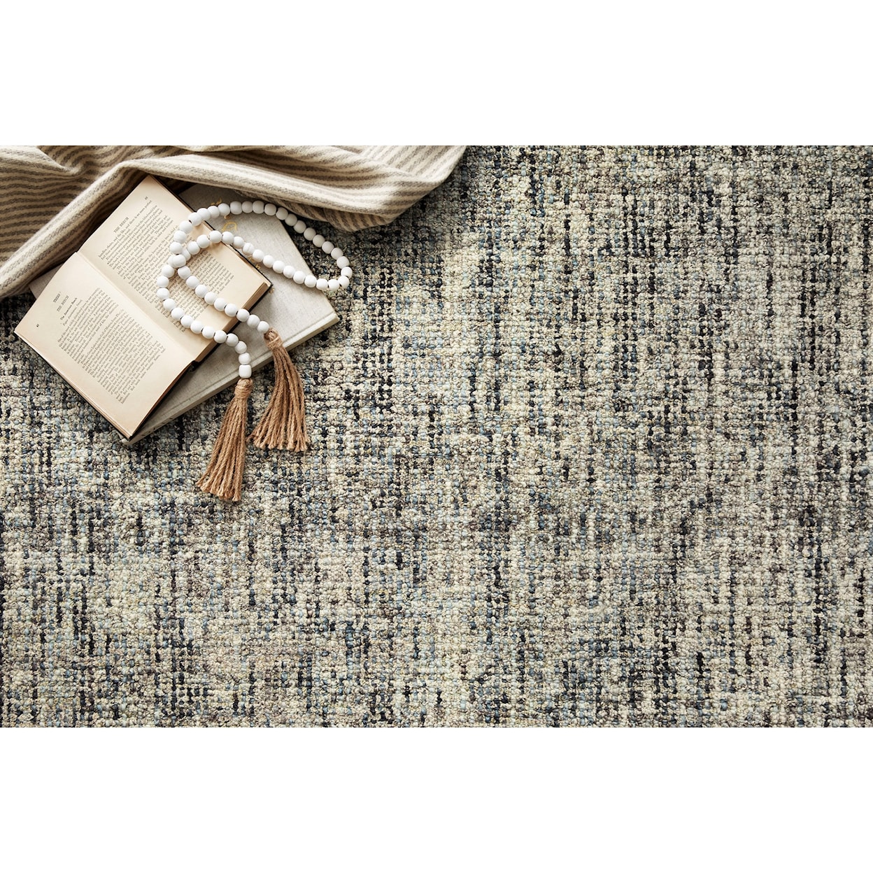 Loloi Rugs Harlow 9'3" x 13' Ocean / Sand Rug