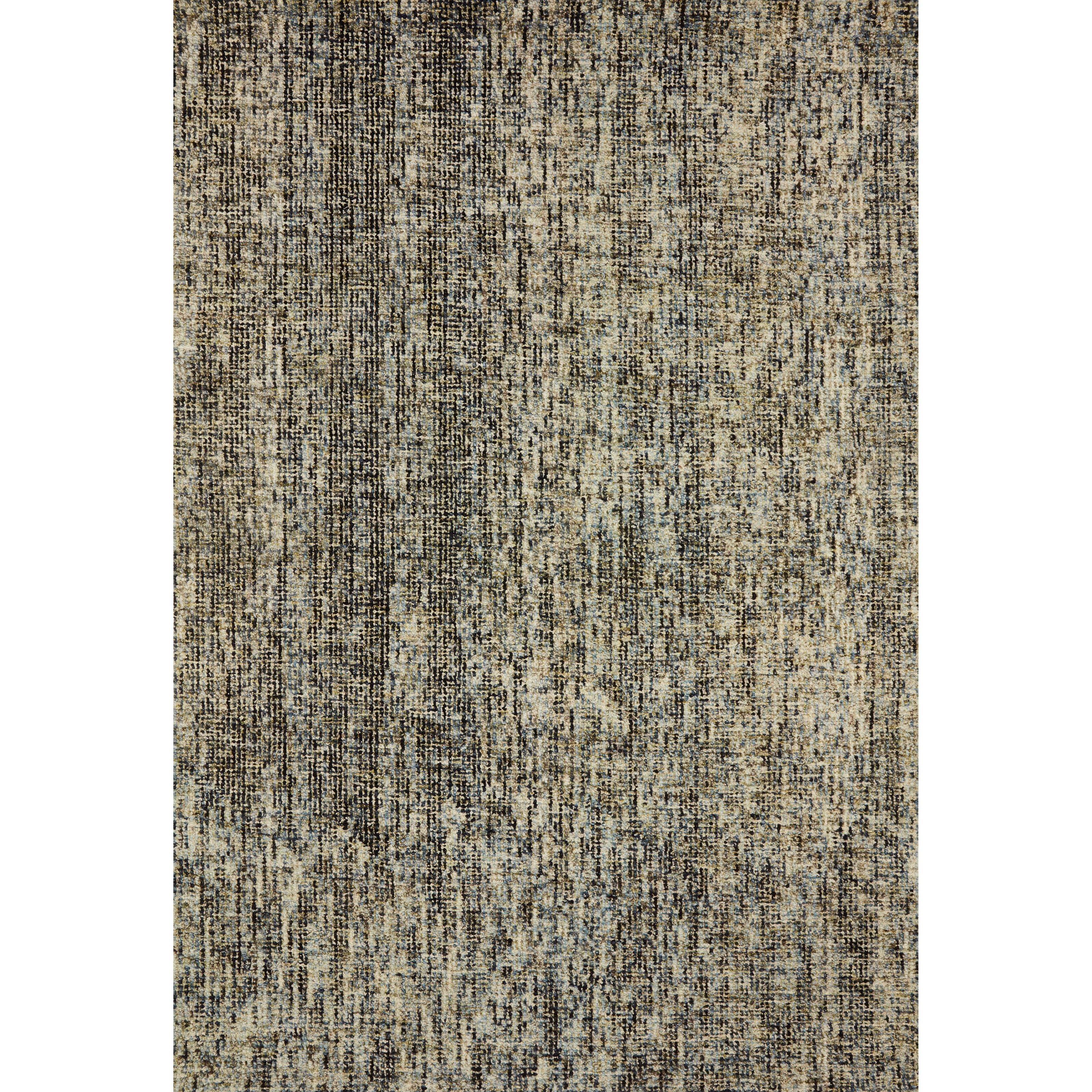 2'6" x 7'6" Olive / Denim Rug