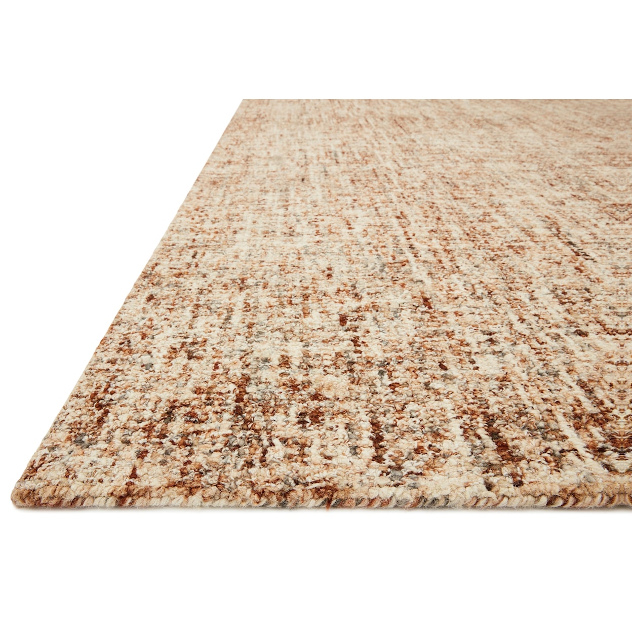 Reeds Rugs Harlow 2'6" x 7'6" Rust / Charcoal Rug