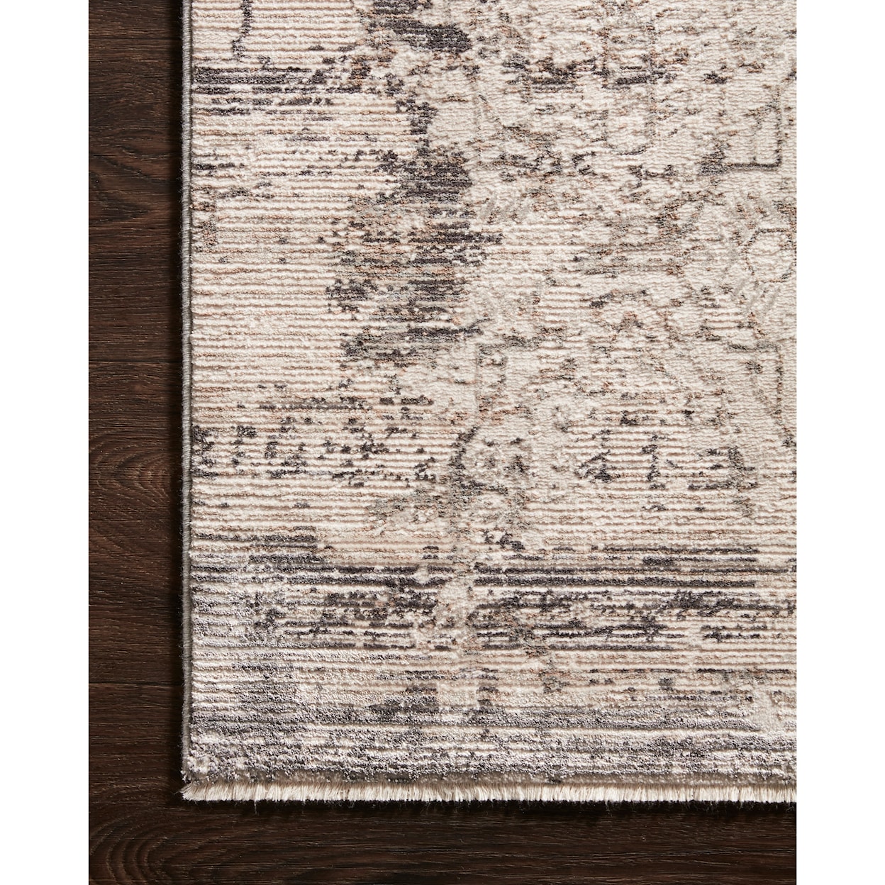 Loloi Rugs Homage 3'9" x 5'9" Graphite / Beige Rug