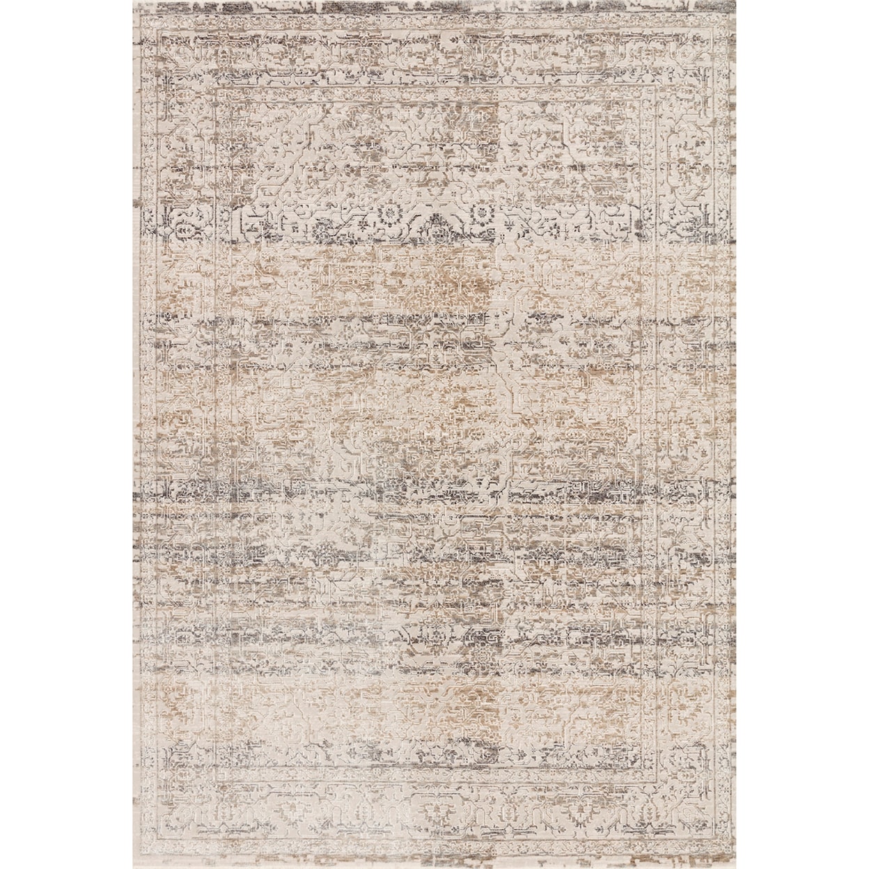 Loloi Rugs Homage 1'6" x 1'6"  Beige / Grey Rug