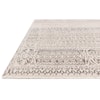 Loloi Rugs Homage 1'6" x 1'6"  Ivory / Silver Rug