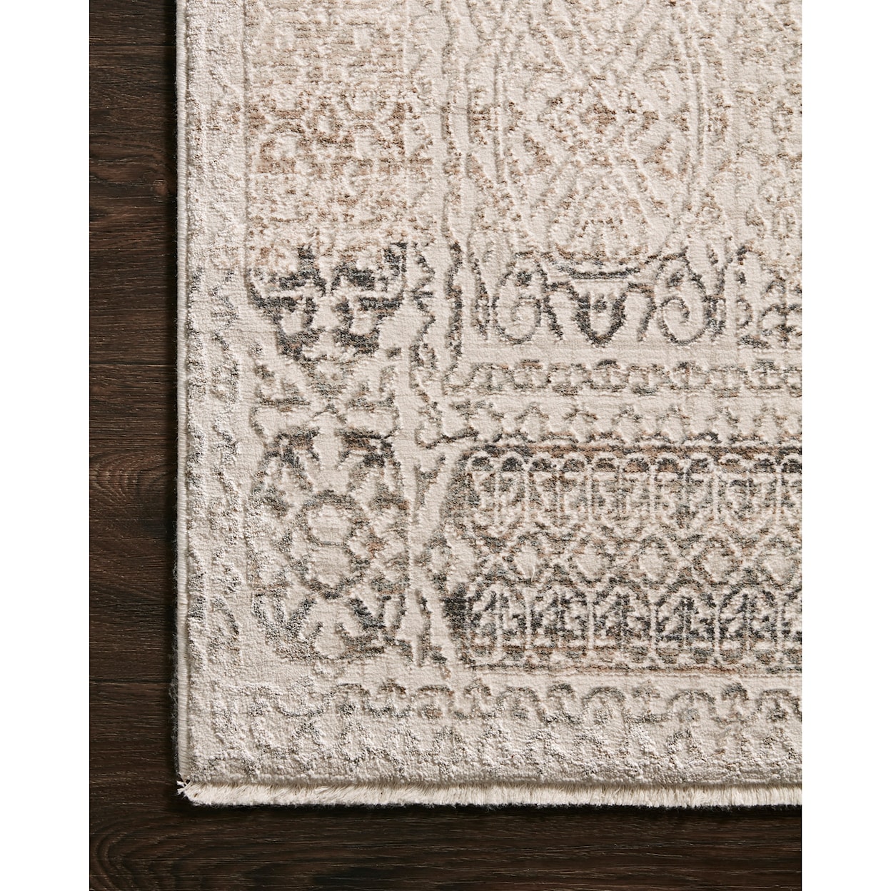 Reeds Rugs Homage 2'0" x 3'4" Ivory / Silver Rug