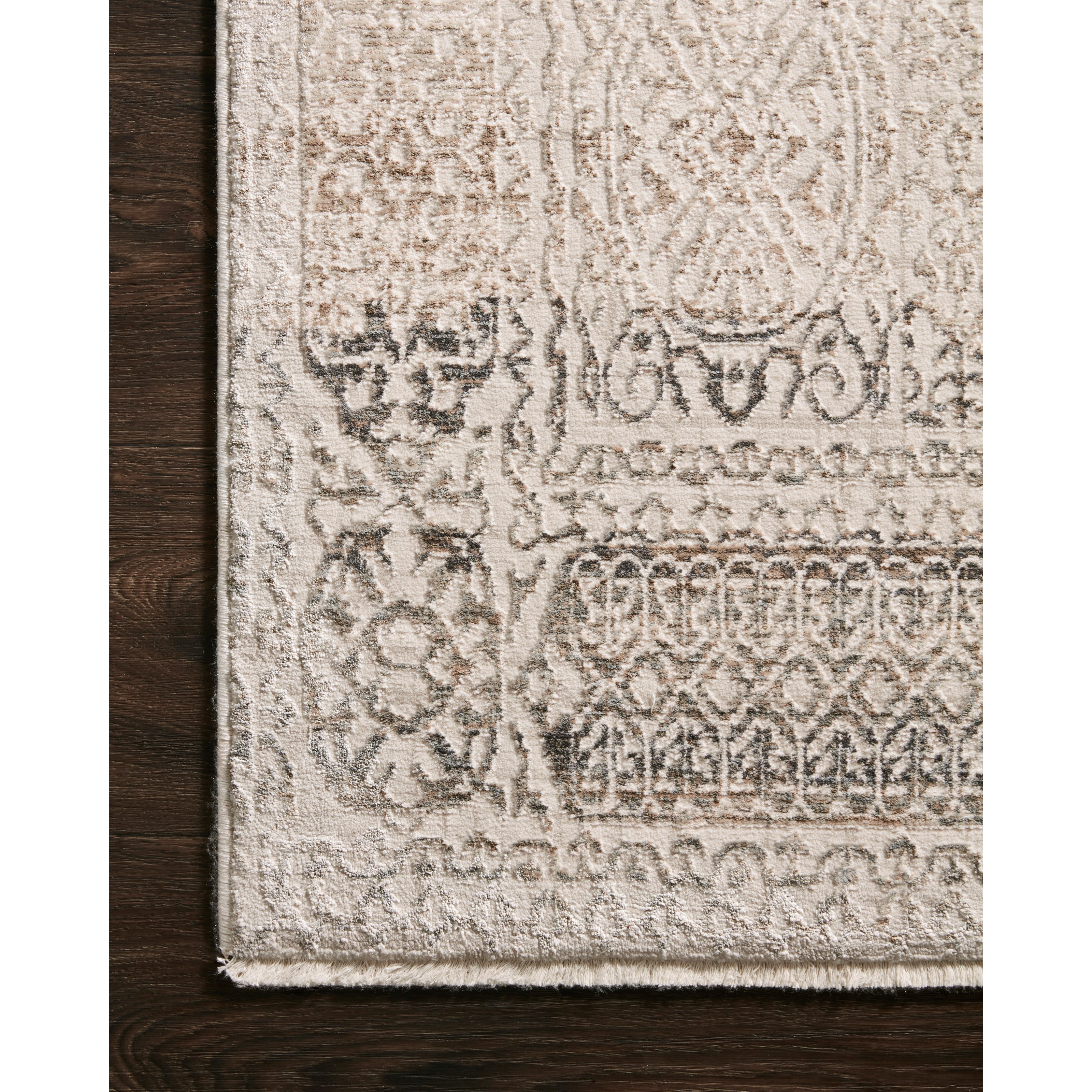 Loloi Rugs Homage 2'6" x 8'0" Ivory / Silver Rug