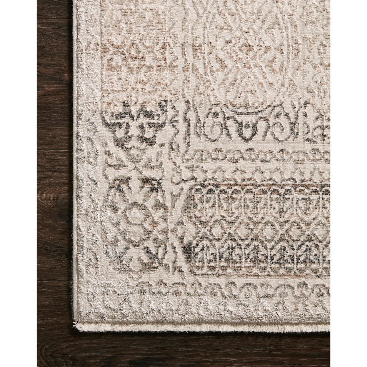 Loloi Rugs Homage 6'3" x 8'10" Ivory / Silver Rug