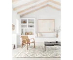 Loloi Rugs Hygge 1'6" x 1'6" Smoke / Taupe Rug
