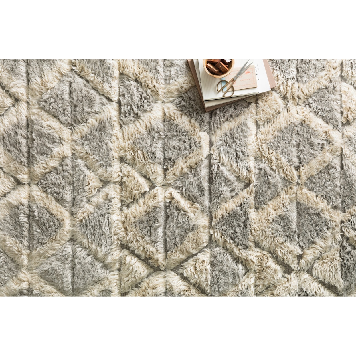 Loloi Rugs Hygge 8'6" x 11'6" Smoke / Taupe Rug