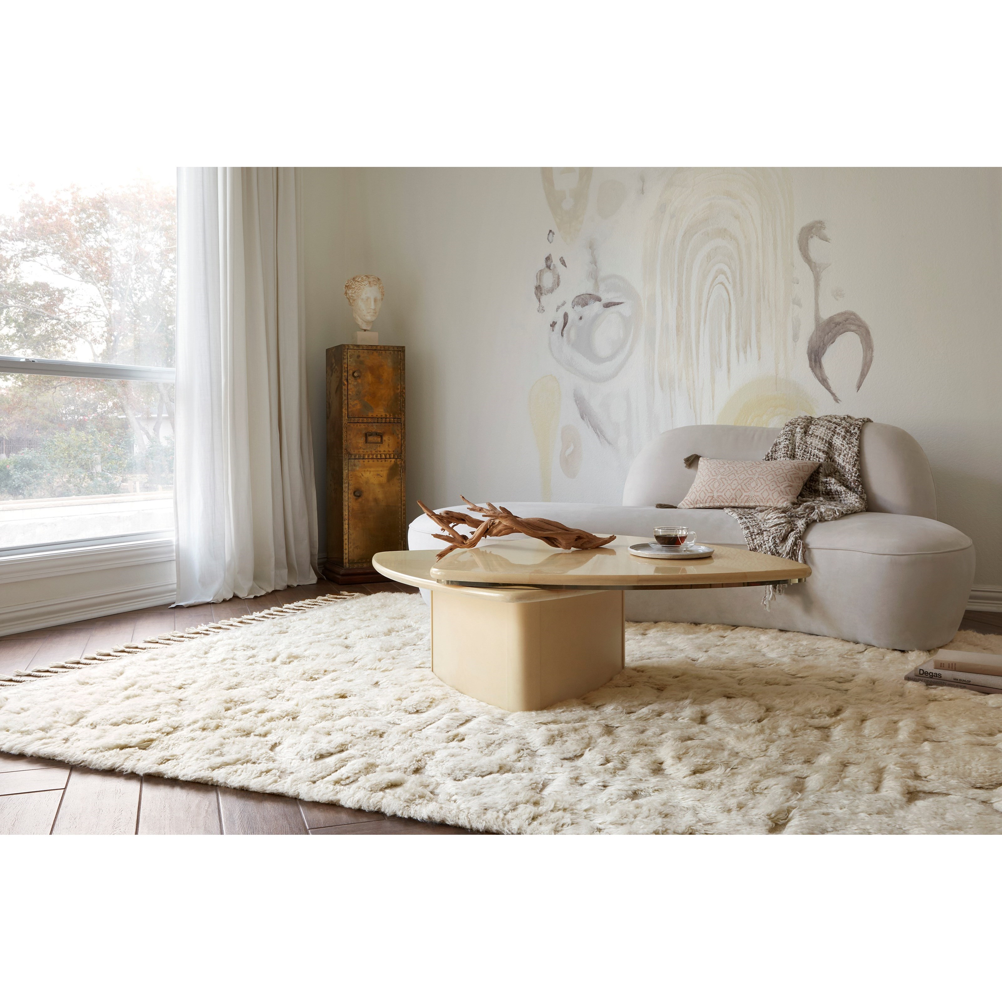 Loloi Rugs Hygge 1'6" x 1'6"  Oatmeal / Ivory Rug