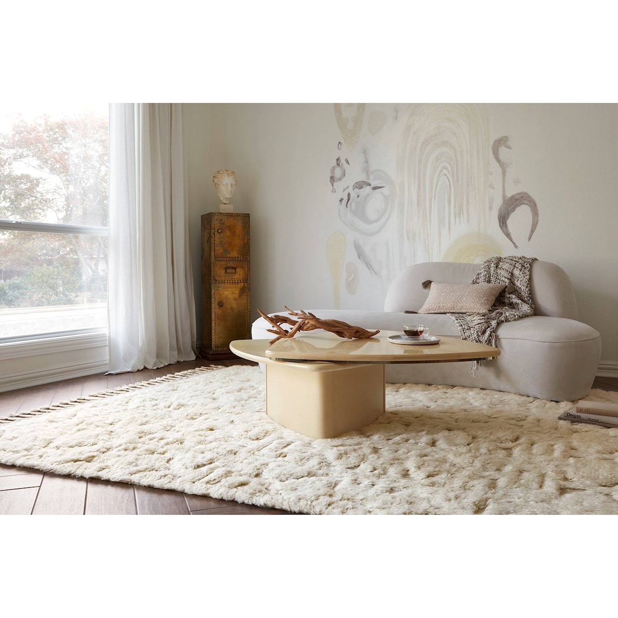 Loloi Rugs Hygge 7'9" x 9'9" Oatmeal / Ivory Rug